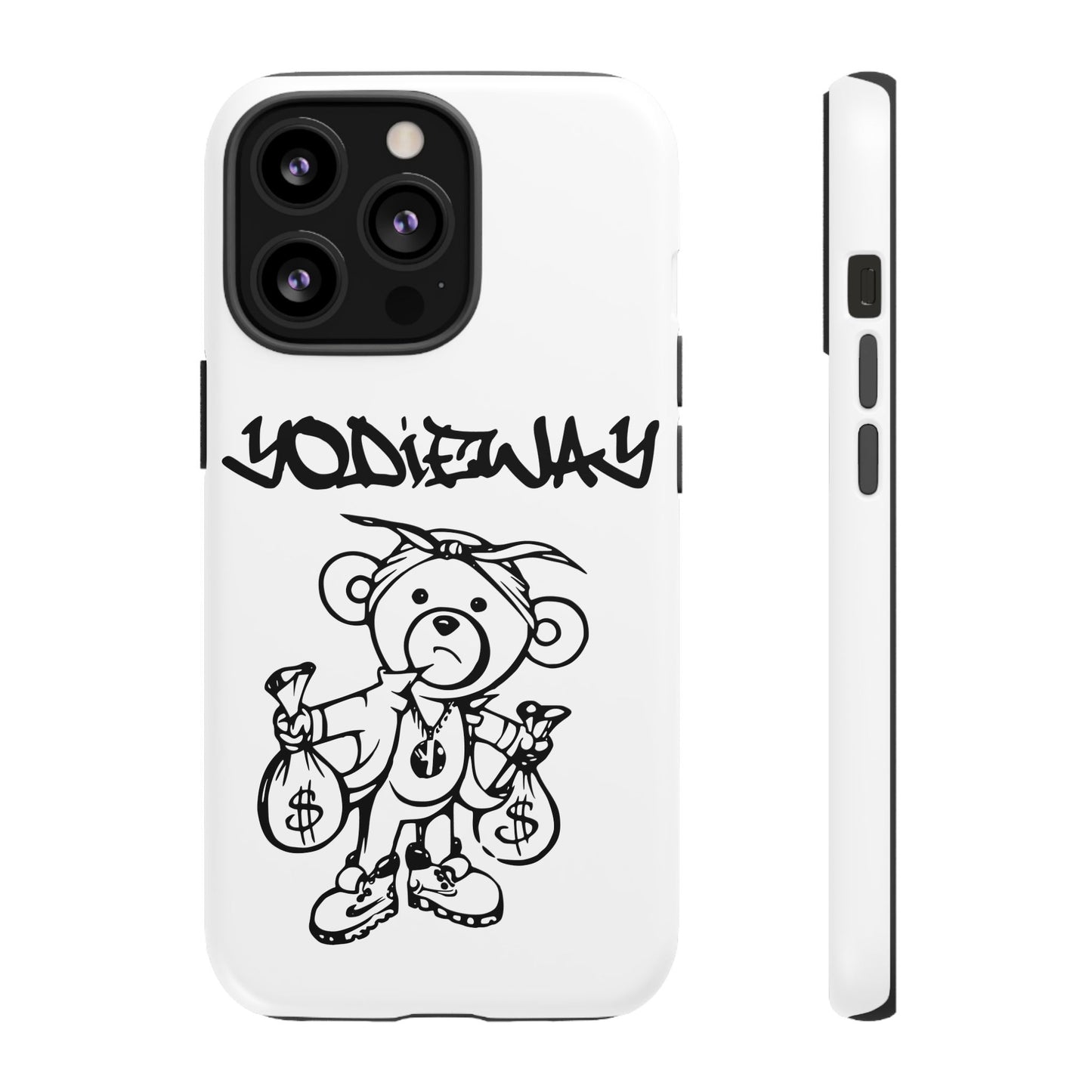 ORIGINAL YODIEWAY WHITE PHONE CASE